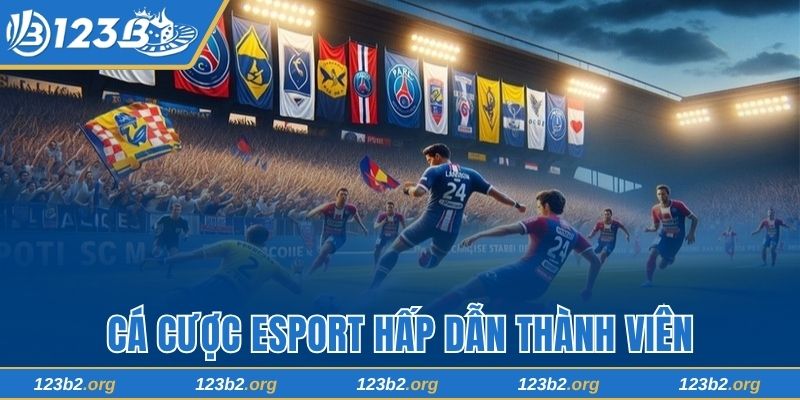 Cá cược Esport hấp dẫn thành viên