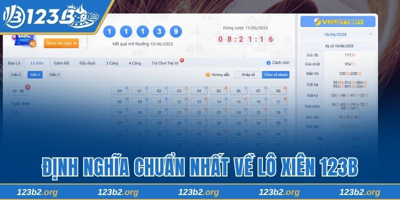Định nghĩa chuẩn nhất về lô xiên 123B