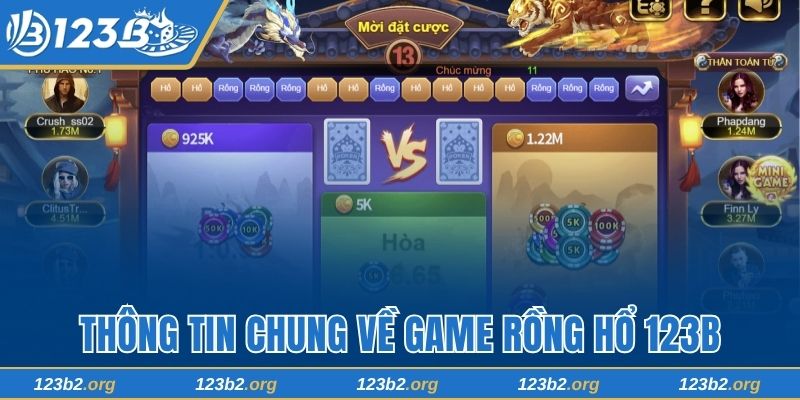 Thông tin chung về game rồng hổ 123B