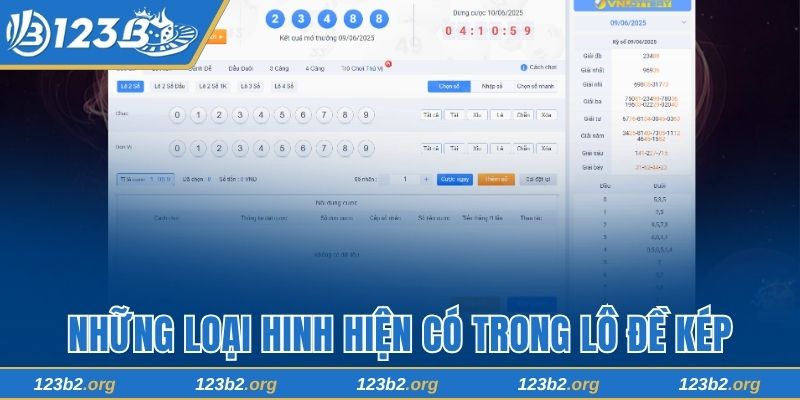 Tìm hiểu 3 loại hình lô kép phổ biến hiện nay