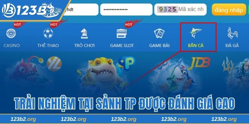 Trải nghiệm tại sảnh TP được đánh giá cao
